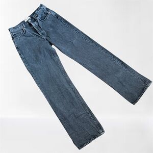 AGOLDE Fran Jean | Size 24 | Washed Black